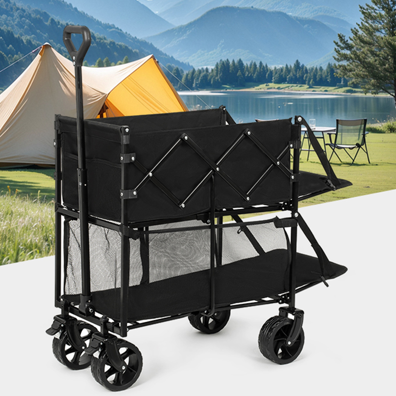 Outdoor Double-Decker Rear-Loading Wagon